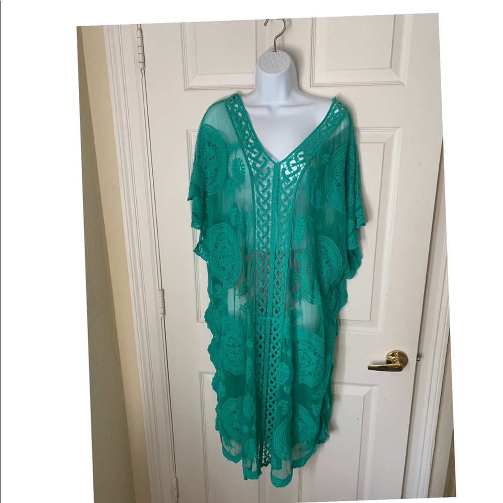 Lace All Over Beach Dress